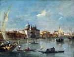 欧洲12-19世纪油画六_GUARDI, Francesco - The Giudecca with the Zitelle